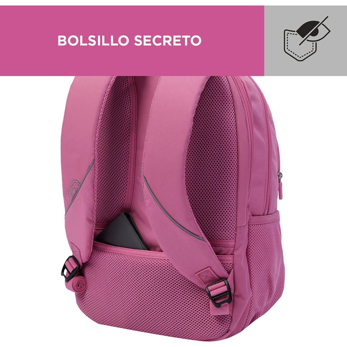 Mochila totto online rosa