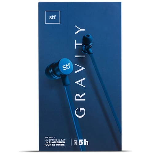 Audífonos Alámbricos Stf Gravity Azul