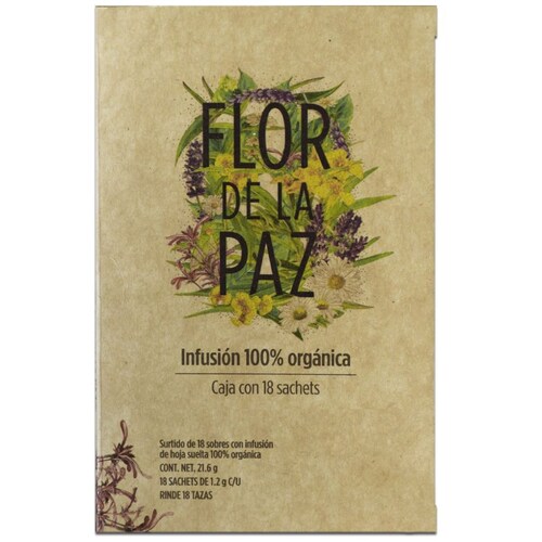 Caja Surtida Flor de la Paz 18 Sobres