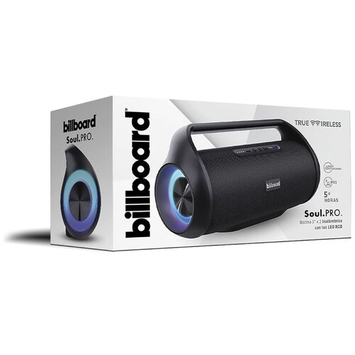 Bocina Bluetooth Billboard Soul Pro Wl C/ Luz Led