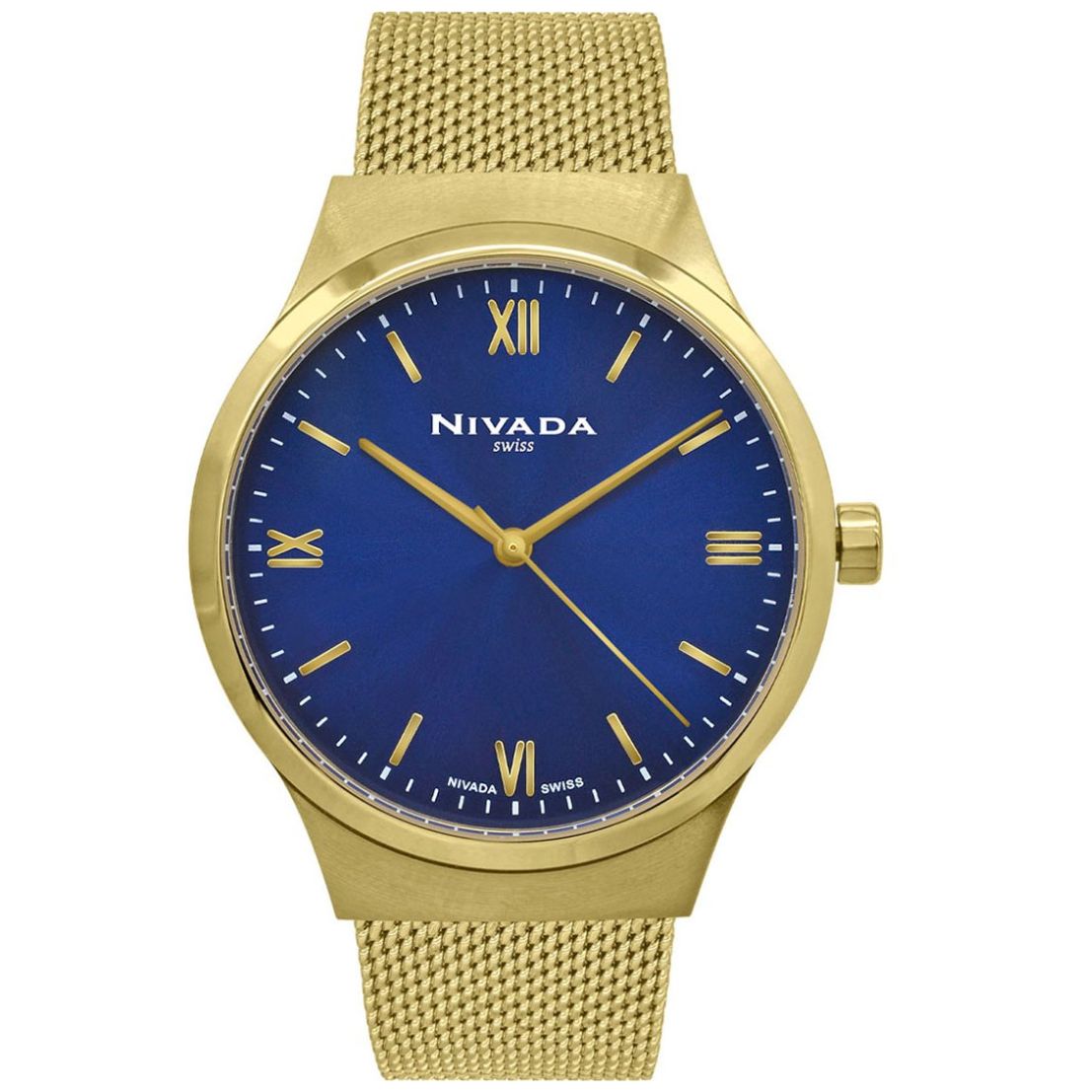 Reloj fashion nivada azul