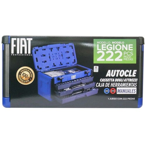 Autoclé Fiat Professional de 222 Piezas