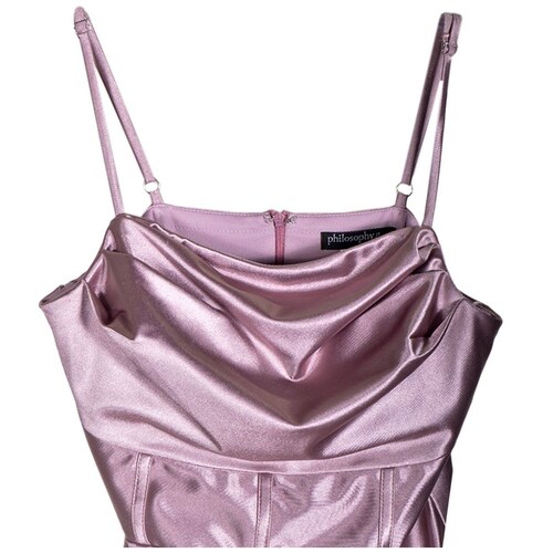 Vestido para Mujer Largo con Olan Y Abertura de Casino Philosophy Jr Nights