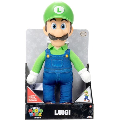 Peluche De Mario Bros - Luigi - Nintendo - Juguete