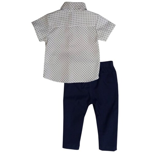 Conjunto para Bebé de 2 Piezas Camisa Y Pantalón Coccolato