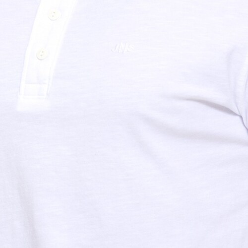 Playera Casual Manga Larga Cuello Henley para Hombre Jeanious