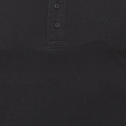 Playera Casual Manga Larga Cuello Henley para Hombre Jeanious