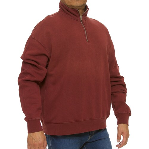 Sudadera Casual Medio Cierre para Hombre Jeanious