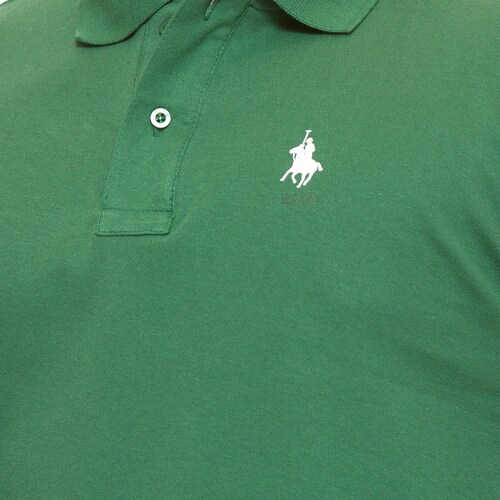Playera Polo Sport Manga Larga Bloques para Hombre Polo Club
