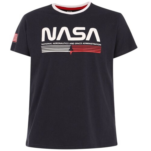 Playera para Hombre Manga Corta Estampado Nasa