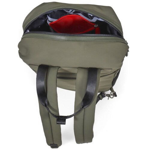 Mochila Tipo Back Packporta Laptop Nisail 16 Olivo Cloe