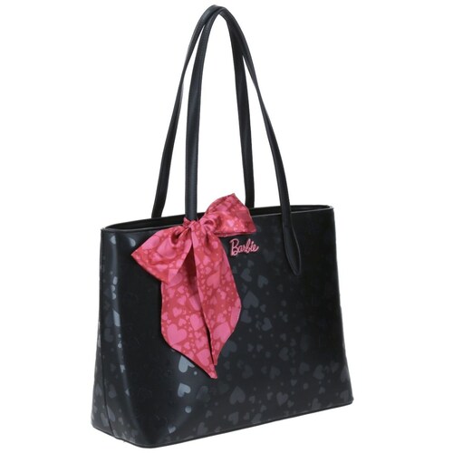 Bolso Tote de Dama Barbie X Gorett Color Negro