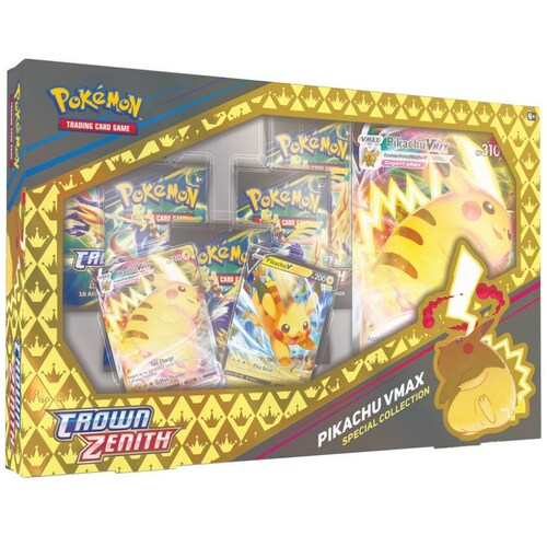 Tarjetas Pokémon Tcg Crown Zenith Pikachu Vmax Sp-C