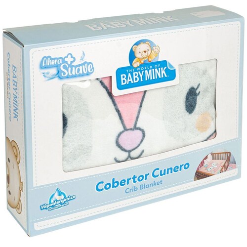 Cobertor Cunero Baby Mink