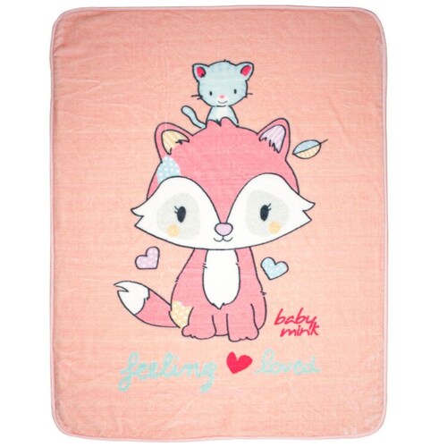 Cobertor Cunero Baby Mink