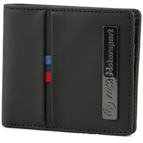 Cartera Unisex Negra Bmw Puma