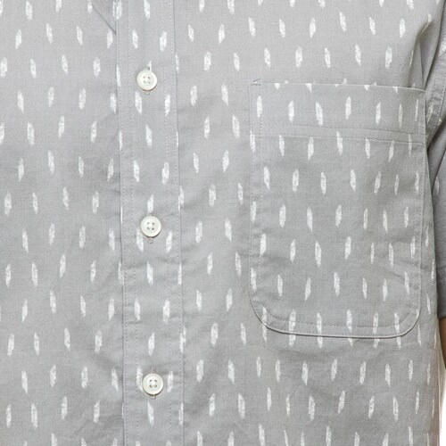 Camisa Casual Manga Corta Estampada para Hombre Fukka