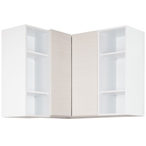 Alacena Esquinera Grecia Dos Puertas  Mymsa