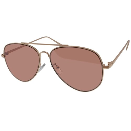 Lentes de Sol Aviador Metal Rosegold Flash Rosa Mossimo