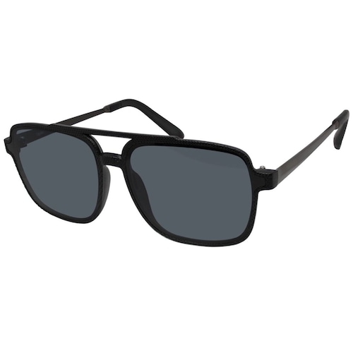 Lentes de Sol Navegador Pasta Metal Y Mica Negra Mossimo