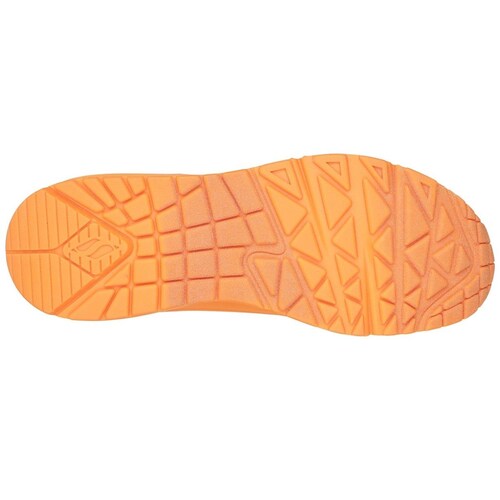Tenis con Capsula de Aire Naranja Skechers