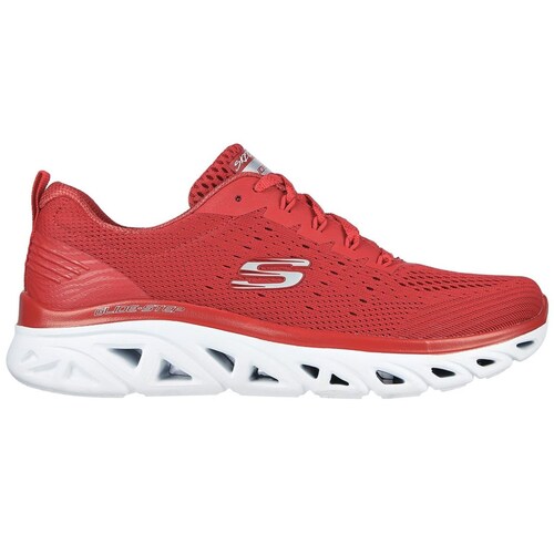 Tenis Deportivo Rojo Skechers