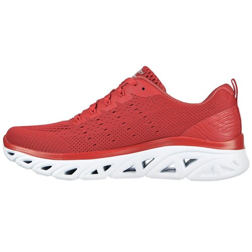 Tenis Deportivo Rojo Skechers