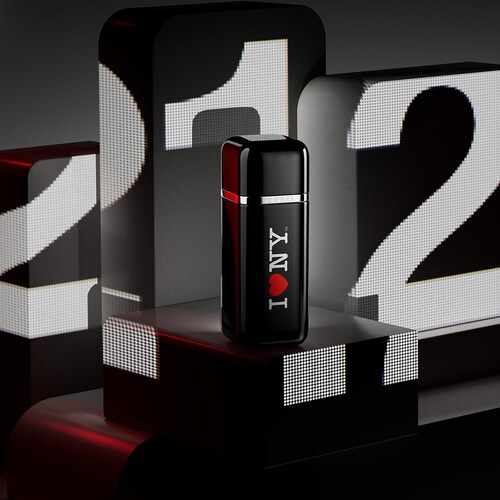 Fragancia para Hombre Carolina Herrera 212 Vip Black I Love Ny Eau de Parfum 100Ml
