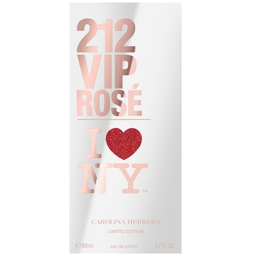 Fragancia para Mujer Carolina Herrera 212 Vip Rosé I Love Ny Eau de Parfum 80Ml