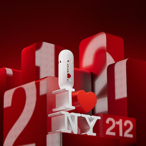 Fragancia para Mujer Carolina Herrera 212 Vip Rosé I Love Ny Eau de Parfum 80Ml