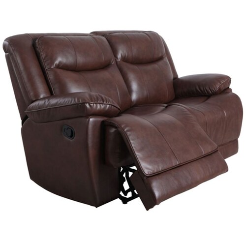 Sala Reclinable 3-2 Leeds Leather Gel Chocolate Lottus