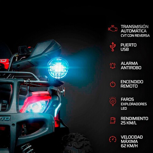 Cuatrimoto Vento Reptile Trek 200 2023