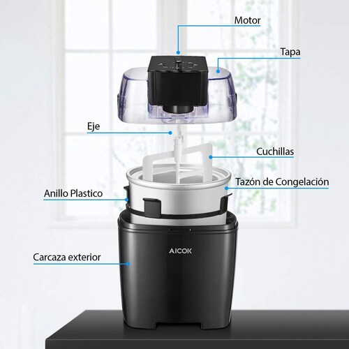 Maquina para Hacer Helados Aicok