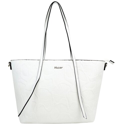 Bolsa Huser Tipo Tote Blanco