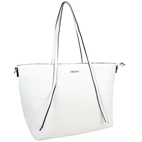 Bolsa Huser Tipo Tote Blanco
