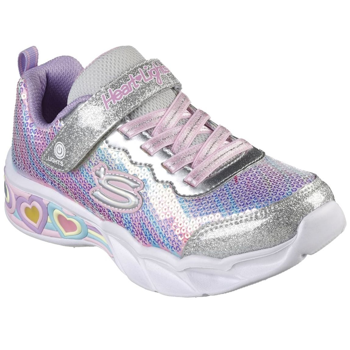 Tenis para Ni a Lights con Velcro 17 22 Skechers