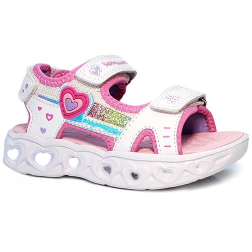  Sandalia con Luz 14-20 Rosalia Blanco Bubble Gummers