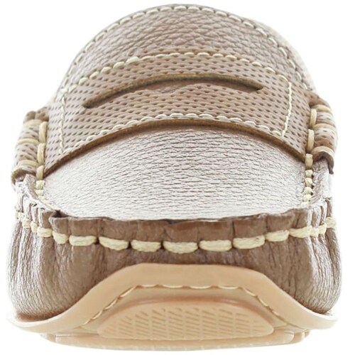 Zapato Naútica Niño Tejido Aplicación Antifaz Café 13-16 Mini Burbujas