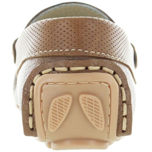 Zapato Naútica Niño Tejido Aplicación Antifaz Café 13-16 Mini Burbujas