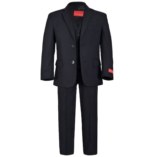 Traje para Niño de 3 Piezas Chaleco, Saco Y Pantalón Oscar Collection