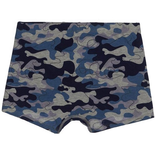 Set para Niños de 2 Boxer Camuflaje Y Signos Skinny
