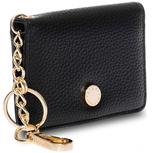Bolsa Steve Madden Card Case Color Negro Estilo Bfold Blkfa