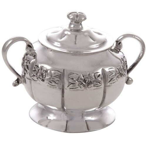 Azucarera Rosa Azteca  Chica    150 Gramos - Plata Ley .925 Sanborns
