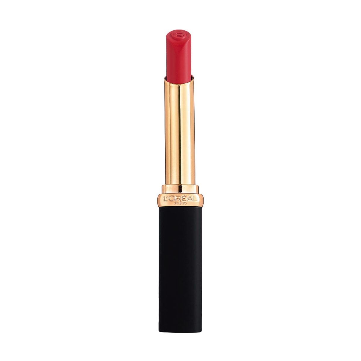 L'Oréal Paris Lipstick Color Riche Intense Volume Matte Con Ácido Hialuróico Tono 633 Le Rosy Confident image number 5