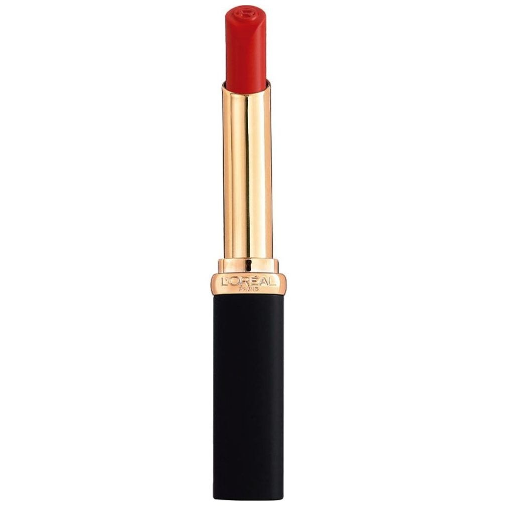 L'Oréal Paris Lipstick Color Riche Intense Volume Matte Con Ácido Hialuróico Tono 633 Le Rosy Confident image number 6