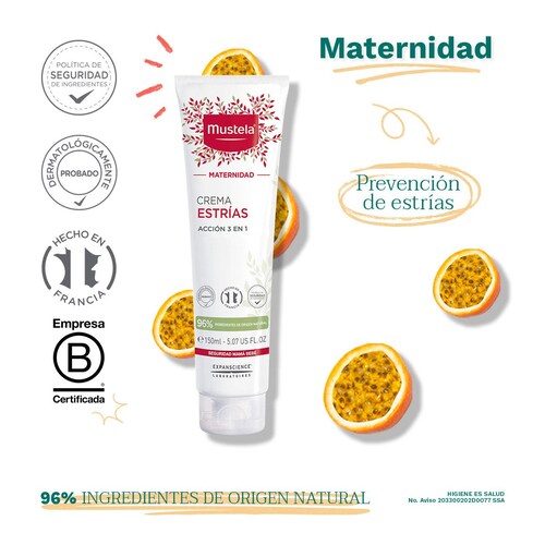Mustela Crema Prevención Estrías 150Ml