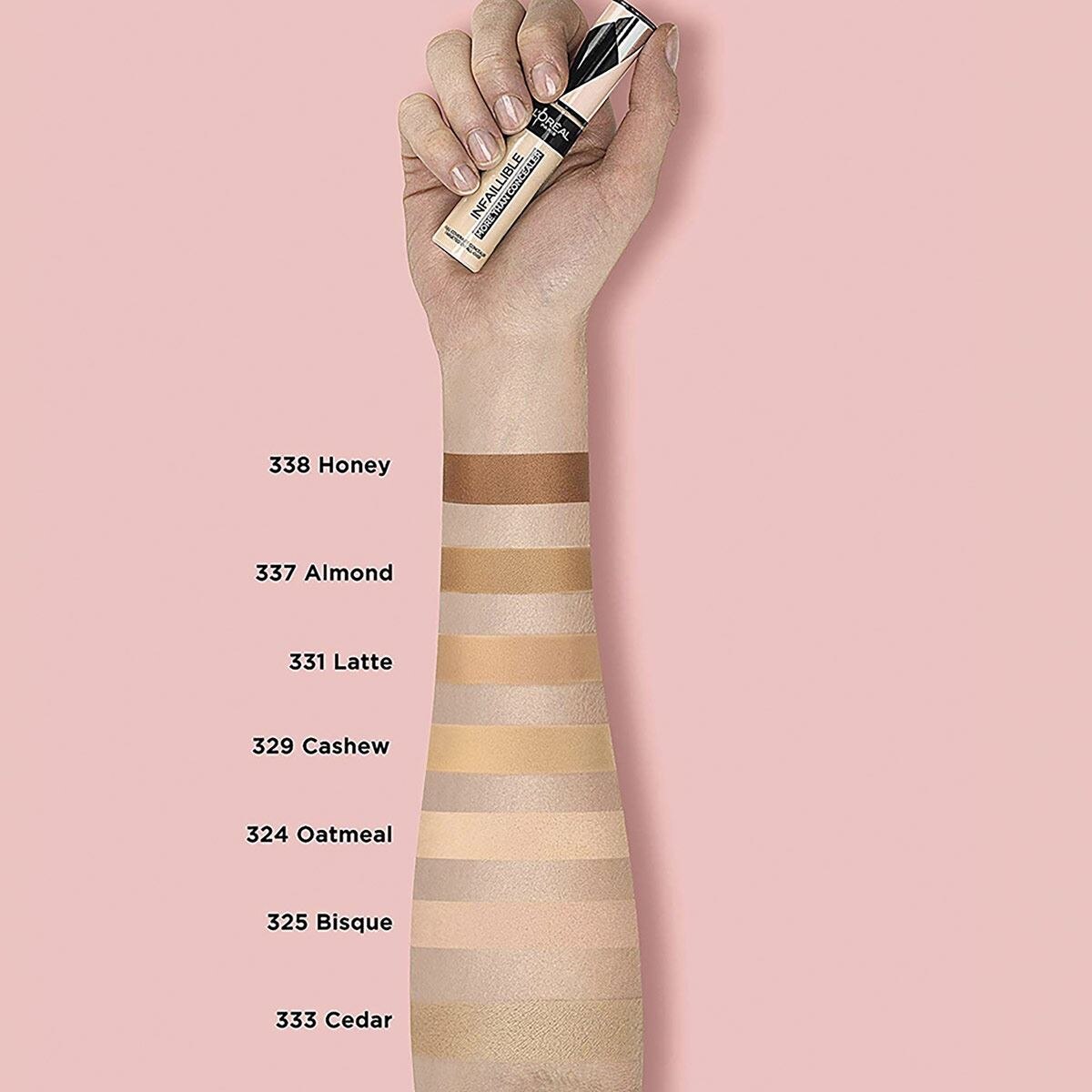 L'Oréal Paris Corrector Infallible Full Wear Tono 329 Cashew image number 11