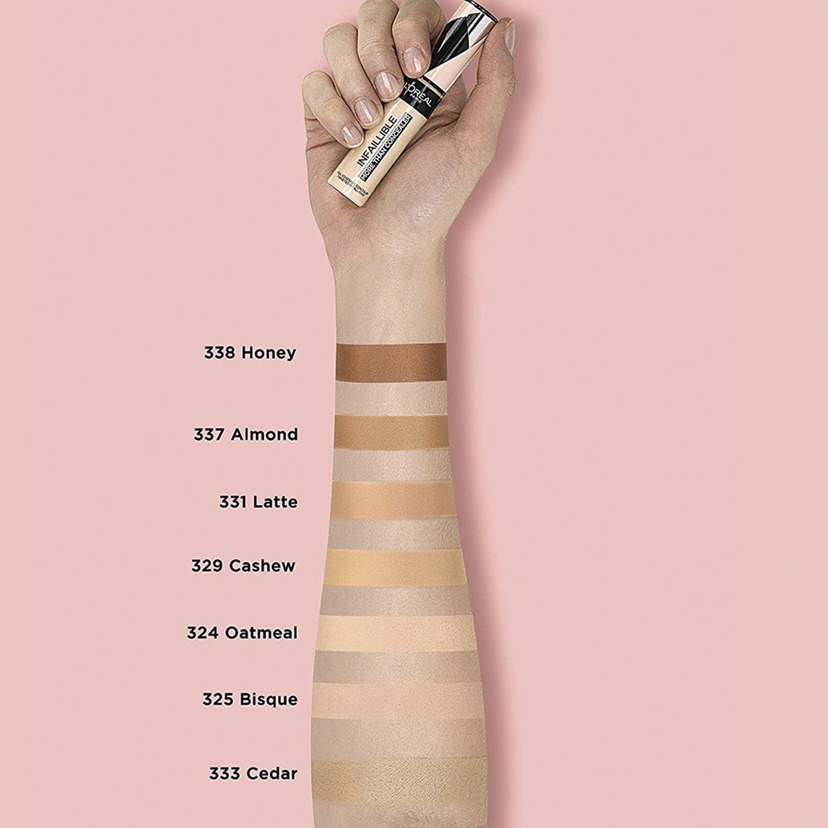 L'Oréal Paris Corrector Infallible Full Wear Tono 329 Cashew image number 6