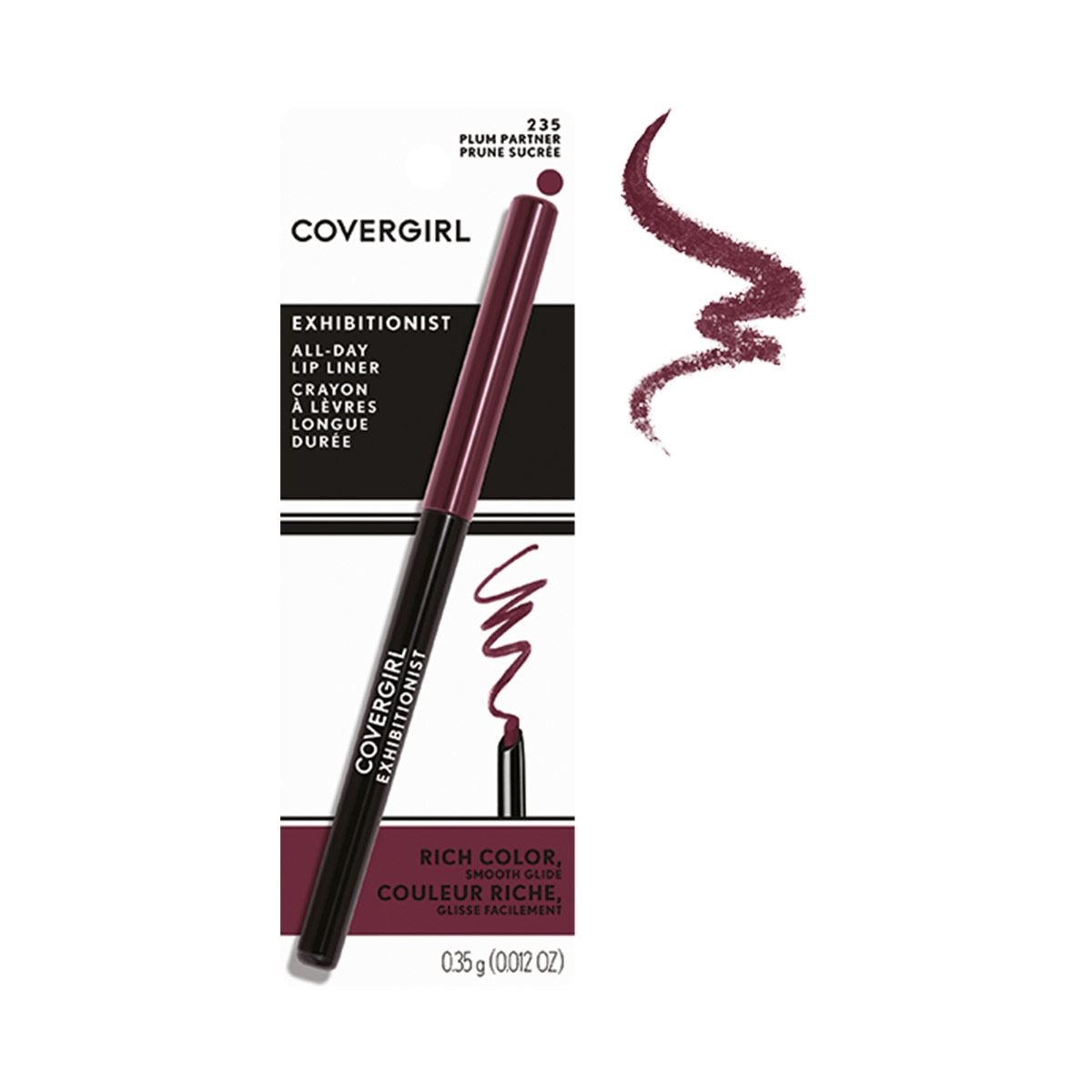 Exhibitionist Delineador De Labios Plum Partne image number 0