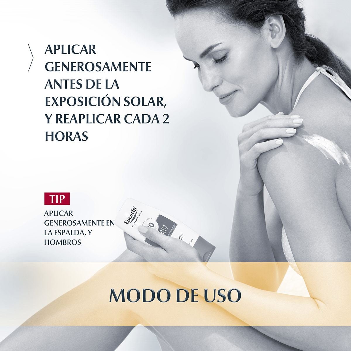 Eucerin Sun Loción Muy Ligera FPS 50 150 ml image number 3
